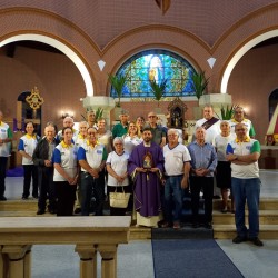 Missa com participação do Pe Rafael Tavares da Mota ( Padre de Schoenstatt)