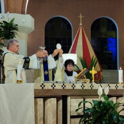 Quinta- Feira de Adoração - 04/04/2023 Missa-18h30 coroação de Nossa Senhora da Saúde pela pastoral do Batismo e Movimento Mães que Oram Pelos Filhos