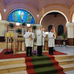 Santa Missa - Sábado 06/05/2023 - 18:30  Coroação de Nossa Senhora da Saúde - Pascom e Pastoral Carcerária