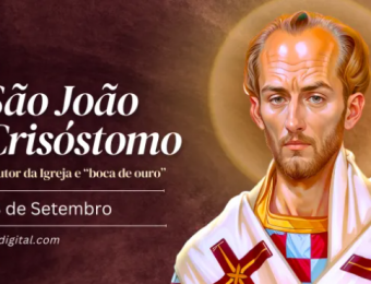 Hoje é celebrado são João Crisóstomo, o 'boca de ouro'